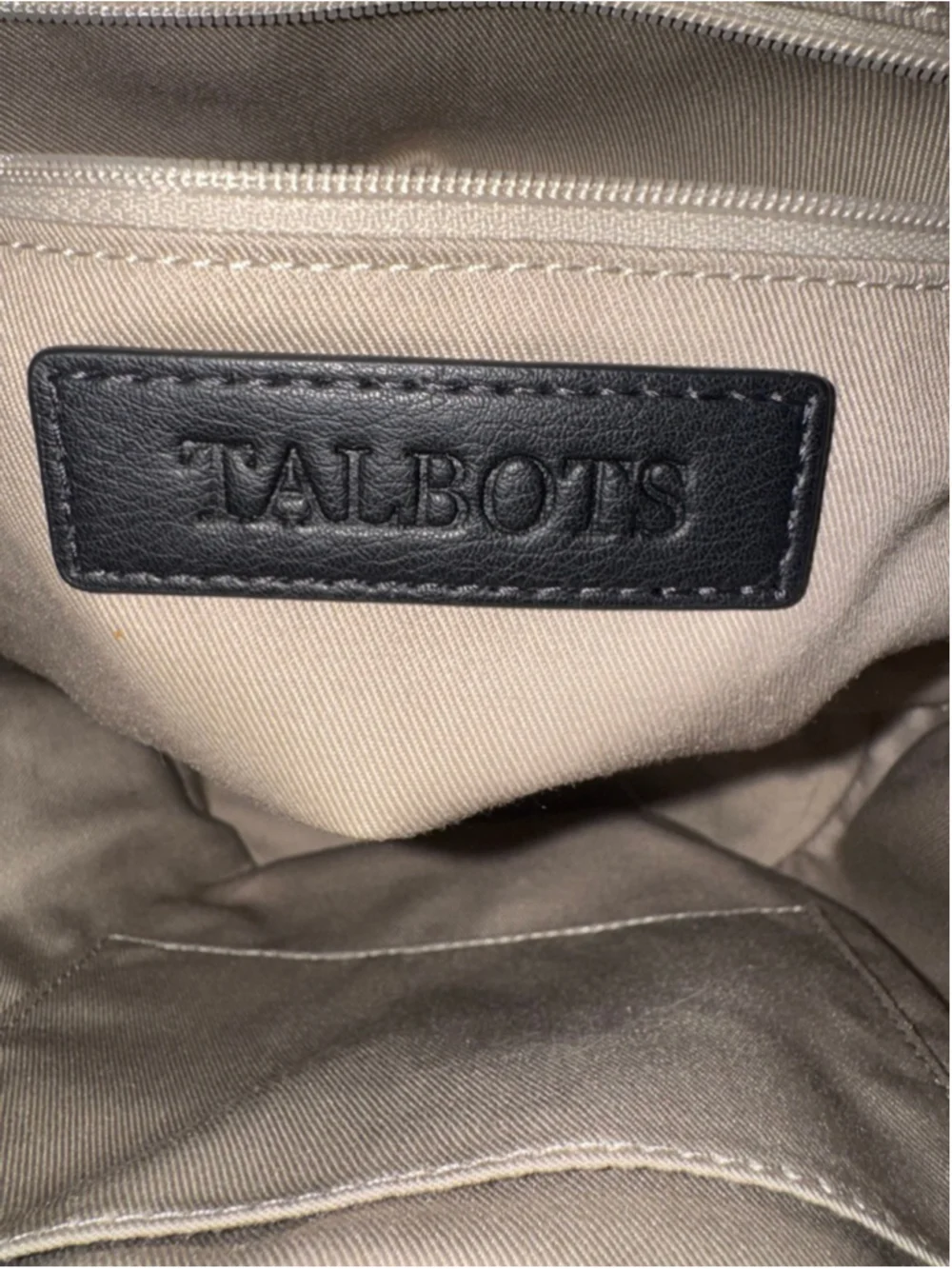 Talbots Woven Bucket Bag Black White Crossbody Boho Coastal Chic Purse